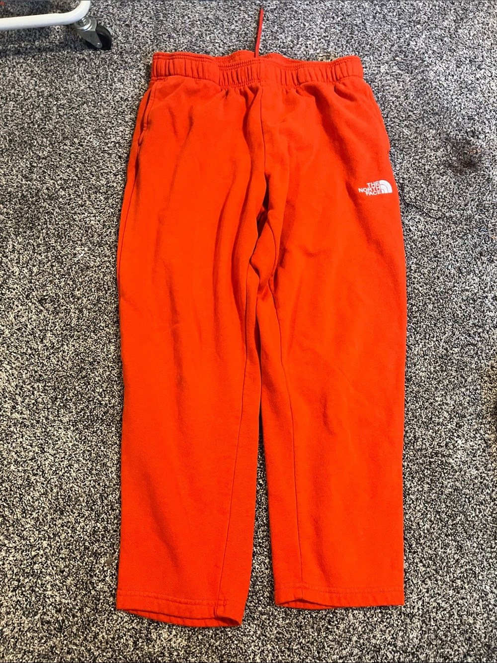 The North Face Bright Orange Fleece Joggers